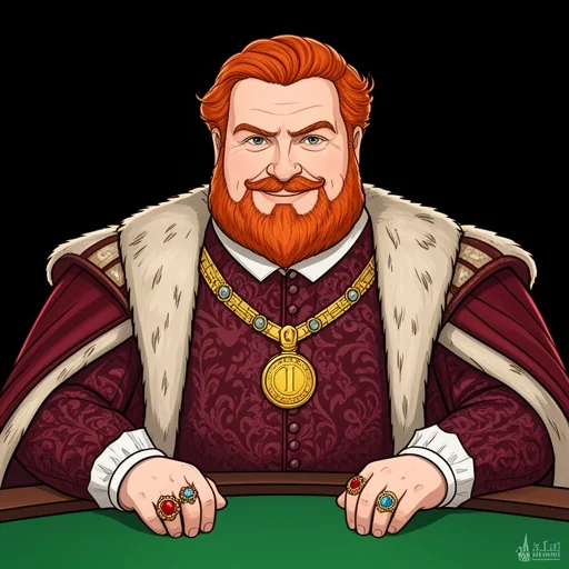 King Henry VIII — AI poker opponent