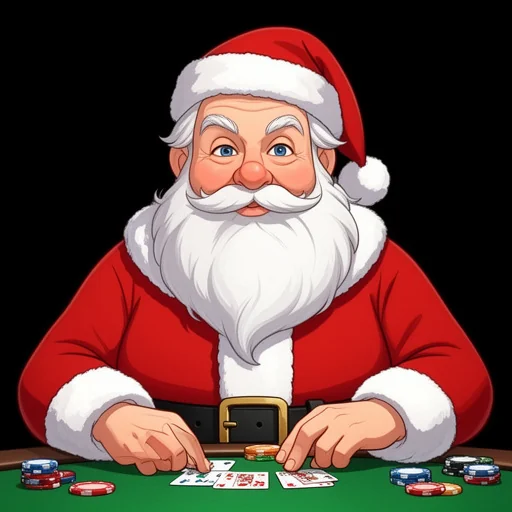 Santa Claus — AI poker opponent